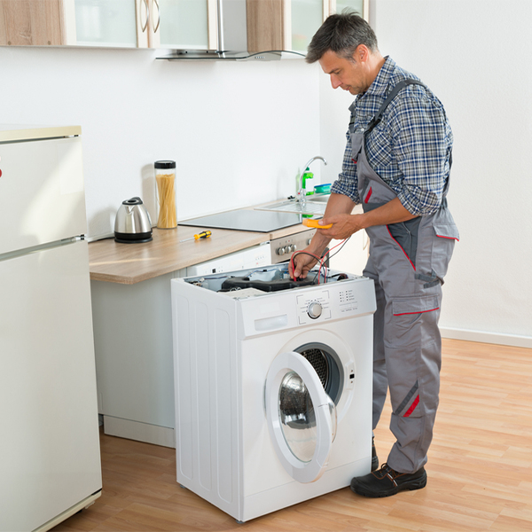 can you walk me through the steps of troubleshooting my washer issue in Lancaster PA